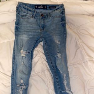 MID-RISE SUPER SKINNY JEANS
